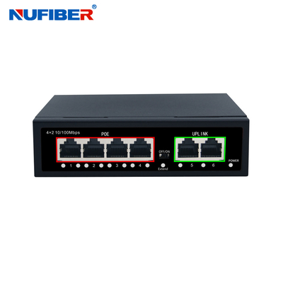 10 / 100M OEM / ODM 4 8 16 24 Port Ethernet Fiber Switch POE Gigabit với 2 cổng SFP