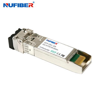Bộ thu phát quang 25G Ethernet SFP28 100m 850nm LC DDM cho mạng không dây