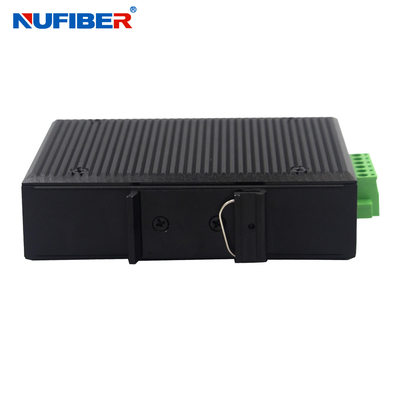 NuFiber 1310nm 100base Fx Media Converter Bộ chuyển mạch Ethernet 2 cổng Poe