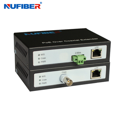 2 dây IP Ethernet qua bộ mở rộng đồng trục 0 - 300M với chức năng POE