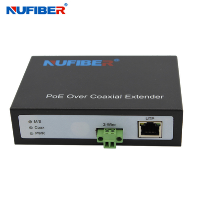 2 dây IP Ethernet qua bộ mở rộng đồng trục 0 - 300M với chức năng POE