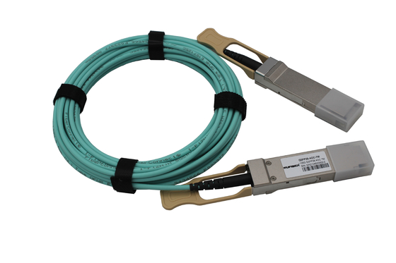 Cáp quang hoạt động QSFP28 đến QSFP28 AOC Ethernet 100G 26AWG