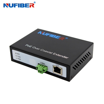 10 / 100Mbps POE Ethernet Over Twisted Pair Converter Bộ chuyển đổi IP Qua 2 Wire Extender 52V