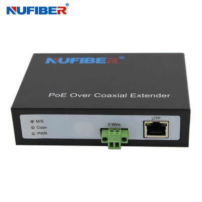 10 / 100Mbps POE Ethernet Over Twisted Pair Converter Bộ chuyển đổi IP Qua 2 Wire Extender 52V