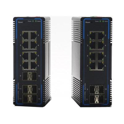 Bộ chuyển mạch Ethernet công nghiệp được quản lý đầy đủ lớp 2 Gigabit Cổng 4POE + 2SFP