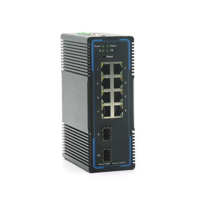 Bộ chuyển mạch Ethernet công nghiệp 8 cổng Gigabit, Bộ chuyển mạch POE được quản lý IP44