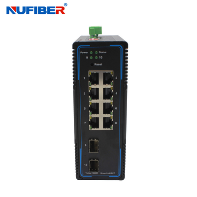 Bộ chuyển mạch Poe CE 8 cổng với 2 Sfp, Bộ chuyển mạch Ethernet 8 cổng Gigabit được quản lý