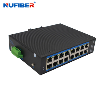 Bộ chuyển mạch Ethernet công nghiệp ngoài trời không được quản lý 1000Base-T Cổng UTP 16x10/100/1000M