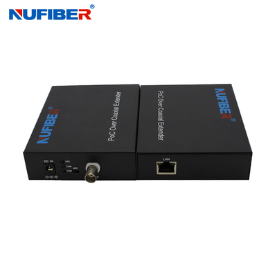 POC POE Ethernet Over Coaxial Converter 900M 1 BNC Port 1 RJ45 Port Tốc độ dữ liệu cao