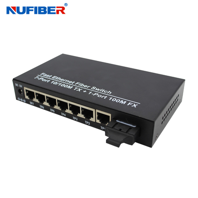 Bộ chuyển mạch Ethernet DC5V 1A 7 cổng Tốc độ 100Mbps Chuẩn IEEE802.3u