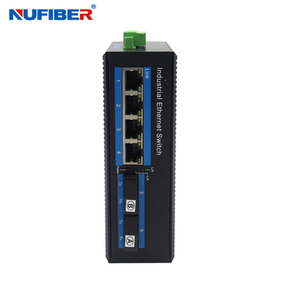 Bộ chuyển đổi cáp quang Ethernet 4 cổng 1310nm Single Mode Bộ chuyển đổi phương tiện truyền thông sợi quang
