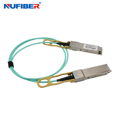 RoHS Hot Pluggable 40G QSFP + To 4xSFP + AOC Cable
