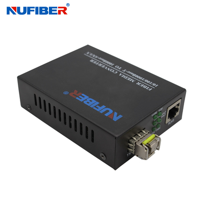 Bộ chuyển đổi phương tiện 10/100 / 1000M Gigabit Ethernet UTP SFP