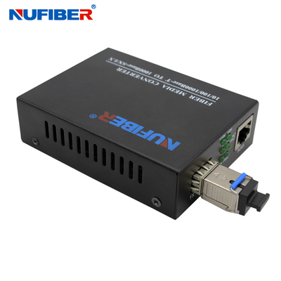 Bộ chuyển đổi quang học khe cắm Gigabit SFP 10/100 / 1000M Bộ chuyển đổi SFP sang UTP Ethernet 5V1A
