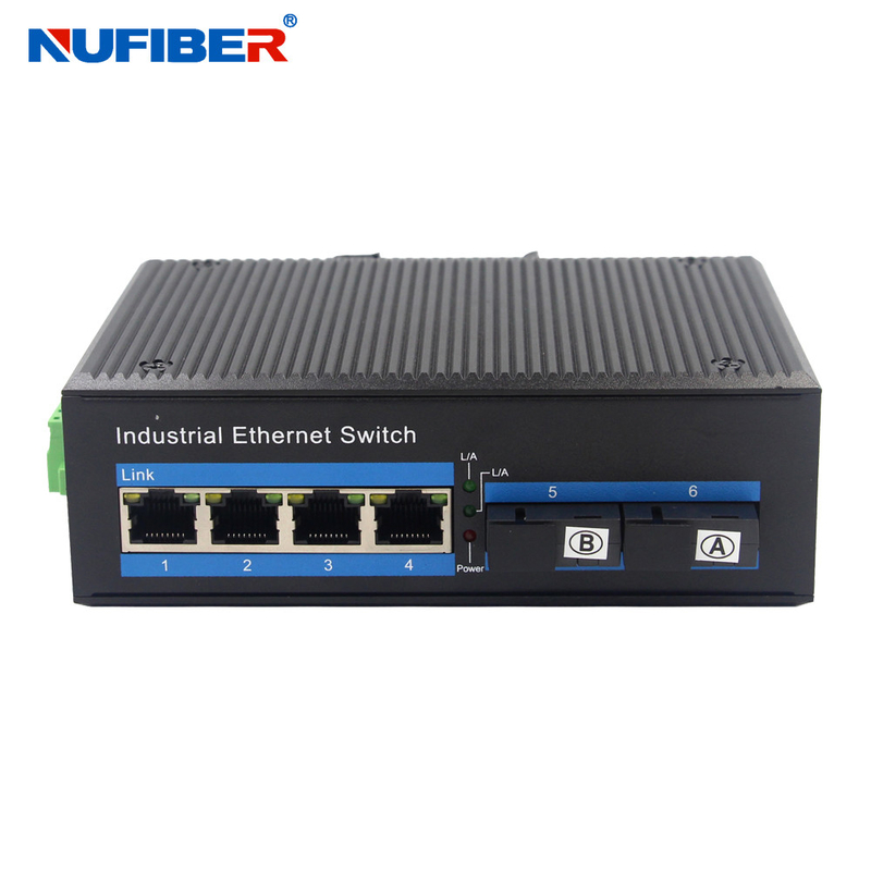 Bộ chuyển mạch Ethernet công nghiệp không được quản lý 100M tự động hỗ trợ IGMP